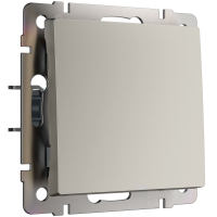 Выключатель одноклавишный Werkel W1210004 дымчатый