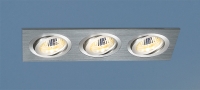 Elektrostandard 1011/3 встраиваемый точечный светильник хром