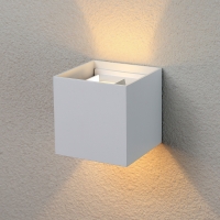Elektrostandard 1548 Techno LED настенный уличный светильник Winner белый