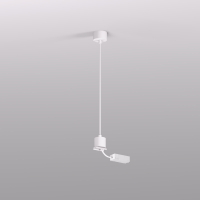 Подвод питания для подвесного монтажа трека Denkirs Smart Base TR2124-WH