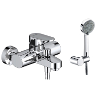 WasserKraft Donau 5301 смеситель для ванны и душа с коротким изливом