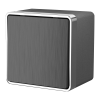 Выключатель одноклавишный влагозащищенный Werkel Gallant W5010204 графит рифленый