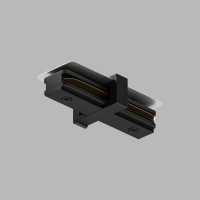 Коннектор прямой Denkirs DK Track Black TR1101-BK