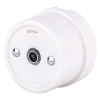 ТВ розетка Werkel Ретро WL18-02-05 белая