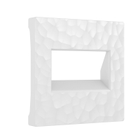 Накладка для двойной розетки Еthernet RJ-45 Werkel Hammer W1291101 белый