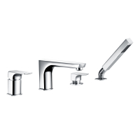 WasserKraft Salm 2755 смеситель на борт ванны, 4 отверстия