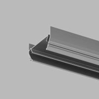 Закладной профиль под шинопровод для натяжного потолка Denkirs Solid Light TR3050-AL
