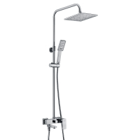 WasserKraft A17701 душевая система со смесителем и тропическим душем