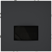 Датчик движения встраиваемый Voltum S70, графит, VLS070507