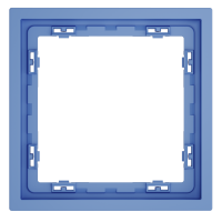 Рамка пластиковая на 1 пост Voltum S70 VLS100115, деним