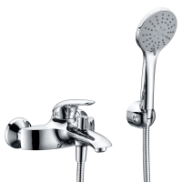 WasserKraft Rossel 2801 смеситель для ванны с коротким монолитным изливом