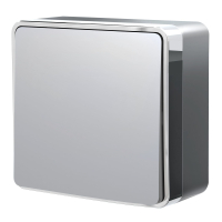 Выключатель одноклавишный проходной Werkel Gallant W5012006 серебряный