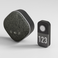 Звонок беспроводной Elektrostandard 36M IP20 черный