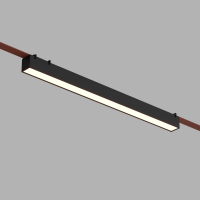 Трековый светильник Denkirs Belty Smart Linear DK5676-BK