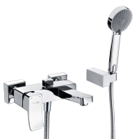 WasserKraft Aller 1061 смеситель для ванны с коротким монолитным изливом