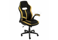 Компьютерное кресло Woodville Plast черный / желтый