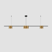 Подвесной светильник Denkirs Orbit DK4063-BK+SG