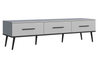 ТВ-тумба Woodville Орсиэль шиншилла серая