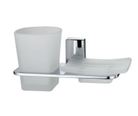 WasserKraft Leine K-5026 мыльница для ванной с подстаканником