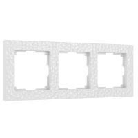 Рамка из поликарбоната на 3 поста Werkel Hammer W0032401 белый