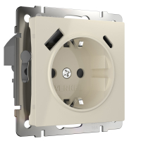 Розетка USB тип A+C Werkel W1171703 слоновая кость