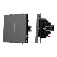 Выключатель одноклавишный с подсветкой Arlight Nobe 054260 серый