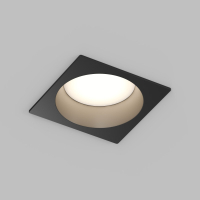 Влагозащищенный встраиваемый светильник Denkirs Deep DK3104-BK