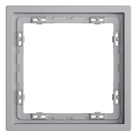Рамка пластиковая на 1 пост Voltum S70 VLS100116, серый