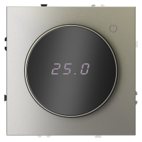 Терморегулятор электронный для теплого пола Voltum S70, шелк, VLS070104