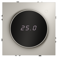 Терморегулятор электронный для теплого пола Voltum S70, кашемир, VLS070103