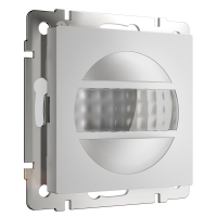 Датчик движения 500 Вт. двухпроводный Werkel W1155105 серебряный матовый