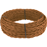 Ретро кабель витой 3х2,5 медный Werkel под заказ