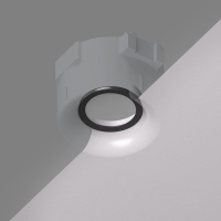 Фиксирующее термокольцо для точечного светильников Denkirs Inviz DK2085-BK