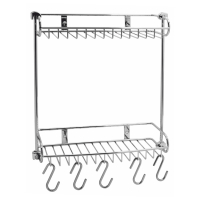 WasserKraft K-1422 полка металлическая двойная