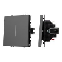 Выключатель одноклавишный проходной с подсветкой Arlight Nobe 054263 серый