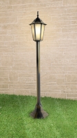 Elektrostandard GL 1014F светильник садово-парковый черное золото