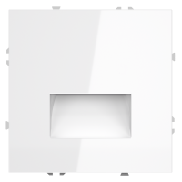 Подсветка светодиодная встраиваемая Voltum S70, белый глянцевый, VLS070601