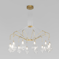 Умная подвесная люстра Eurosvet Birne 201002/12