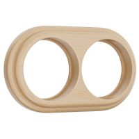 Рамка на 2 поста Werkel W0025224 светлый бук