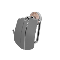 WasserKraft Nau K-7725 держатель туалетной бумаги с крышкой