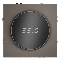 Терморегулятор электронный для теплого пола Voltum S70 VLS070114, капучино