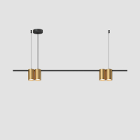 Подвесной светильник Denkirs Orbit DK4061-BK+SG