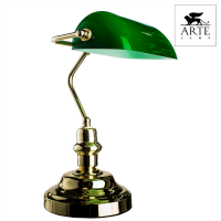 Лампа настольная Arte Lamp BANKER A2491LT-1GO
