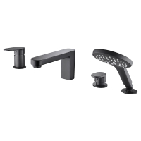 WasserKraft Elbe 7455 смеситель на борт ванны, 4 отверстия