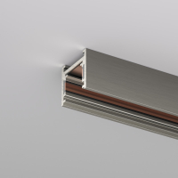 Шинопровод трековый однофазный Denkirs Shine Base TR5716-DN, никель