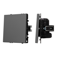 Выключатель одноклавишный перекрёстный Arlight Nobe 054251 серый