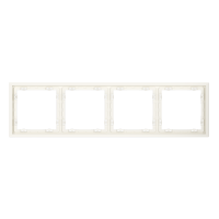 Рамка пластиковая на 4 поста Voltum S70 VLS100413, хлопок
