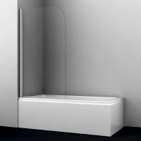 WasserKraft Leine 35P01-80 стеклянная шторка для душа распашная