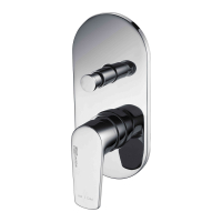 WasserKraft Dill 6161 встраиваемый смеситель для ванны и душа