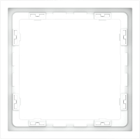 Рамка пластиковая на 1 пост Voltum S70, белый матовый, VLS100102